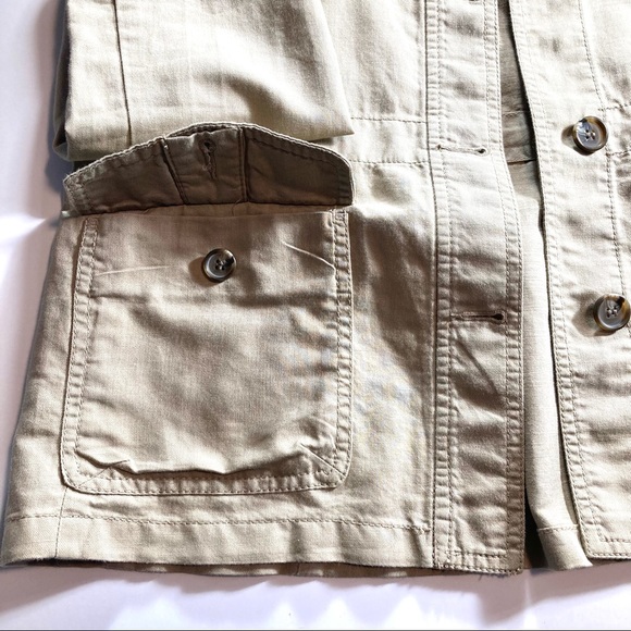 **SOLD** Tan Utility Jacket - Picture 9 of 12